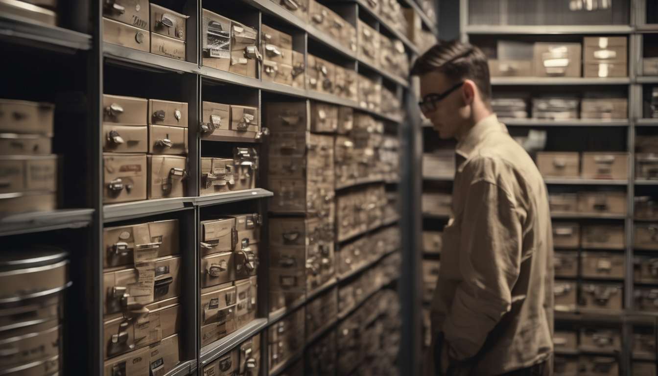 Archiefbeheer Bewaart Bedrijfsrecords Van Volwassenenfilms